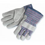 Перчатки кожаные, спилковые