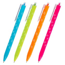 Ручка шариковая масляная автоматическая BRAUBERG "FRUITY RS", СИНЯЯ, узел 0,7 мм, линия письма 0,35 мм, 142652 - фото 11022182