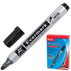 Маркер перманентный (нестираемый) BEIFA (Бэйфа) "A Plus", ЧЕРНЫЙ, круглый наконечник, 2,5 мм, PY237800-BK - фото 11029539