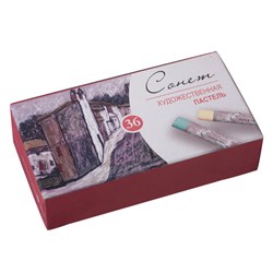 Пастель сухая художественная "Сонет", 36 цветов, круглое сечение, Невская Палитра, 7141225 - фото 11038015