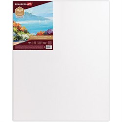 Холст на подрамнике BRAUBERG ART PREMIERE, 50х60см, грунтованный, 100% лен, среднее зерно, 190641 - фото 11042087