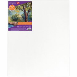 Холст на подрамнике BRAUBERG ART DEBUT, 40х50см, грунтованный, 100% хлопок, мелкое зерно, 191024 - фото 11042483