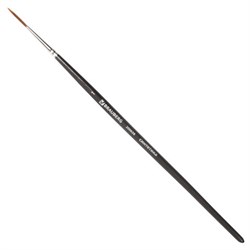 Кисть художественная проф. BRAUBERG ART CLASSIC, синтетика мягкая, лайнер, № 1, короткая ручка, 200638 - фото 11046053