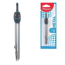 Циркуль MAPED (Франция) "Start", 130 мм, металлический, грифель 2 мм, блистер, 197510 - фото 11047921