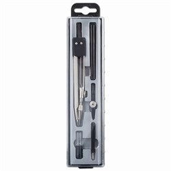 Готовальня 5 предметов, пластиковый пенал, GLOBUS, НЧ5-30-40 - фото 11047946