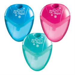 Точилка MAPED (Франция) "I-Gloo", с контейнером, ассорти, дисплей, 534754 - фото 11052405