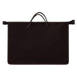 Папка на молнии с ручками ПИФАГОР, А4, 1 отделение, пластик, 55 мм, черная, 228236 - фото 11061753