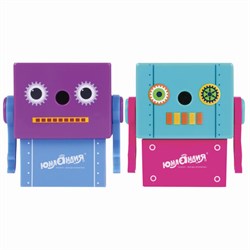 Точилка механическая ЮНЛАНДИЯ "I-Robot", корпус ассорти, 228484 - фото 11062893