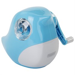 Точилка механическая ПИФАГОР "Птичка", корпус голубой, 228490 - фото 11062973