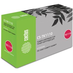 Тонер-картридж CACTUS (CS-TK1110) для KYOCERA FS-1040/1020/1120, ресурс 2500 стр. - фото 11085838