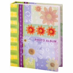 Фотоальбом BRAUBERG на 200 фотографий 10х15 см, твердая обложка, "Настроение", разноцветный, 390670 - фото 11090894