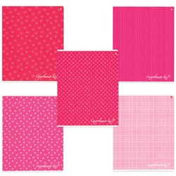 Тетрадь А5, 48 л., АЛЬТ, скоба, клетка, глянцевый лак, "FRESH - РОЗОВАЯ" (5 видов), 7-48-442 - фото 11093836