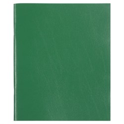 Тетрадь бумвинил, А5, 48 л., скоба, офсет №2 ЭКОНОМ, клетка, с полями, STAFF, ЗЕЛЕНЫЙ, 403412 - фото 11094274