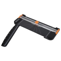 Резак роликовый BRAUBERG SUPER A4, до 12 л., длина реза 310 мм, линейка, А4, 532328 - фото 11115999