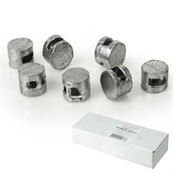 Пломбы свинцовые, диаметр 10 мм, высота 7 мм, упаковка 2 кг, 600119 - фото 11120413