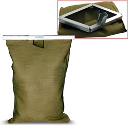 Сумка инкассаторская, 400х600 мм, брезент, 600278 - фото 11120505