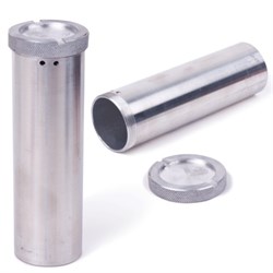 Пенал для хранения ключей дюралевый, длина 120 мм, диаметр 60 мм, 601924 - фото 11122604