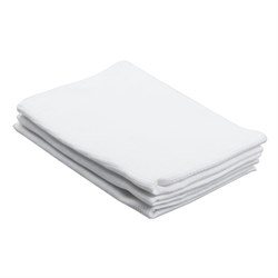 Салфетки ВАФЕЛЬНЫЕ отбеленные, 40х80 см, плотность 120 г/м2, КОМПЛЕКТ 50 шт., бюджет LAIMA, 604757 - фото 11125050