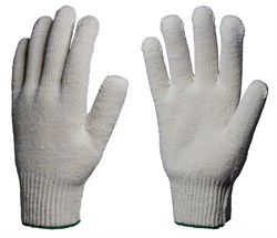 Перчатки х/б 10кл. СТАНДАРТ 30-32гр. 116текс, белые - фото 11166266