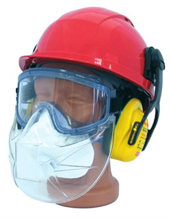 Щиток защитный РОСОМЗ™ PANORAMA к очкам закрытым, 00777 - фото 11170045