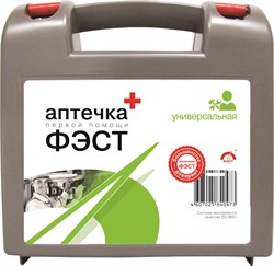 Аптечка ФЭСТ универсальная футляр из полистирола 210х210х70 (арт.1644) - фото 11174047