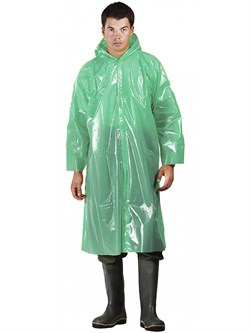 Плащ-дождевик ПВД, цветной - фото 11176972