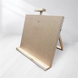 Мольберт настольный из липы, регулируемый верхний держатель, 68х45х38 см, BRAUBERG ART DEBUT, 192340 - фото 11206777