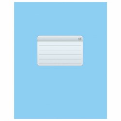 Тетрадь А5, 48 л., HATBER-ECO скоба, офсет №2 ЭКОНОМ, клетка, обложка мелованная бумага, "Голубая", 075742, 48Т5D1_27730 - фото 11216477