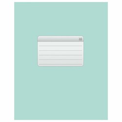 Тетрадь А5, 48 л., HATBER-ECO скоба, офсет №2 ЭКОНОМ, клетка, обложка мелованная бумага, "Зеленая", 075743, 48Т5D1_27731 - фото 11216478