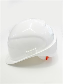 Каска защитная с вентиляцией (с храповиком), белая - фото 11251777