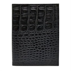 Обложка для автодокументов натуральная кожа кайман, без тиснения, черная, BRAUBERG, 238189 - фото 11261320