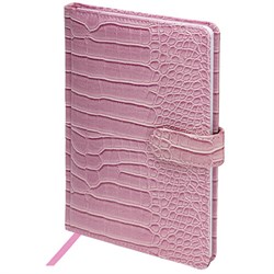 Еженедельник недатированный А5 145х215 мм, BRAUBERG "Party", под кожу, 64 л., розовый, 114471 - фото 11267469