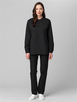 Костюм женский ХАССП-Стандарт (тк.Оптима,160), черный - фото 11294047