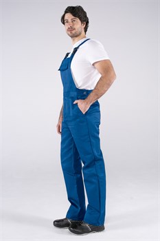 Полукомбинезон ИТР (тк.Смесовая,210), васильковый - фото 11294233