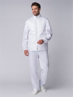 Жилет утепленный Хаспфуд (тк.Дюспо,80), белый - фото 11294308