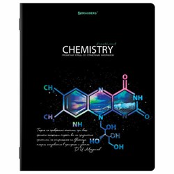 Тетрадь предметная "СИЯНИЕ ЗНАНИЙ" 48 л., глянцевый лак, ХИМИЯ, клетка, BRAUBERG, 404531 - фото 11323480