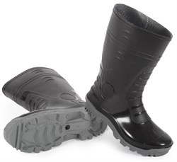 Сапоги мужские ПВХ двухкомпонентные, черный (арт. м.135) - фото 11367362