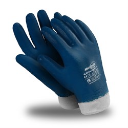 Перчатки Manipula Specialist® Техник Лайт РП (интерлок+нитрил), TNL-05Р/MG-222 - фото 11367412