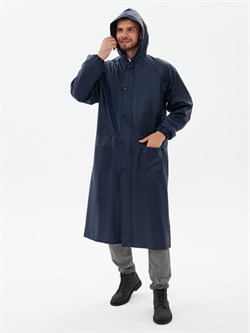 Плащ влагозащитный ProfLineSpecialist (ПВХ,210), т.синий - фото 11775645