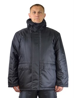 Костюм зимний Контрол (тк.Оксфорд) п/к, черный - фото 12122612