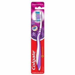 Зубная щетка COLGATE "Зиг заг", средней жесткости, 7610196003544 - фото 12246708