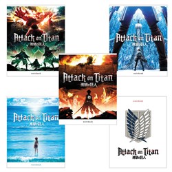 Тетрадь А5, 48 л., HATBER скоба, клетка, обложка картон, "Атака Титанов_Выпуск №1" (микс в спайке), 083429, 48Т5В1 - фото 12399071