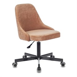 Кресло CH-340M, пятилучие металлическое, ткань, светло-коричневое, 1397884 - фото 12552197