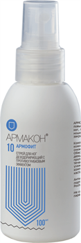 Спрей АРМАКОН™ АРМОФИТ для ног дезодорирующий 100 мл, 1178 - фото 12560614