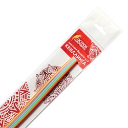 Бумага для квиллинга "Радуга", 10 цветов, 100 полос, 7 мм х 300 мм, 80 г/м2, ОСТРОВ СОКРОВИЩ, 128755 - фото 13101717