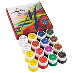 Гуашь художественная "Мастер-класс", 16 цветов по 20 мл, Невская Палитра, 1741092 - фото 13104709