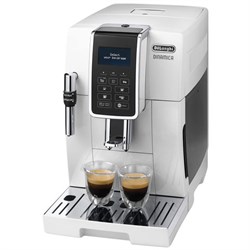 Кофемашина DELONGHI Dinamica ECAM 350.35.W, 1450 Вт, объем 1,8 л, ручной капучинатор, белая - фото 13120740