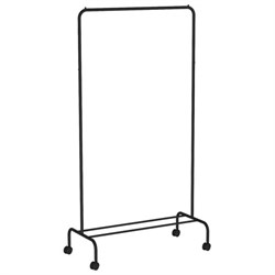 Вешалка для плечиков "Радуга-2", 1520х820х390 мм, передвижная, металл, черная, ВНП 299 Ч - фото 13132205