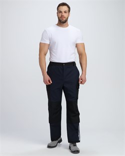 Брюки Милан CH (тк.Смесовая,260), т.синий/черный - фото 13136907