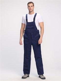 Полукомбинезон для ИТР (тк.Смесовая,210), т.синий - фото 13395325
